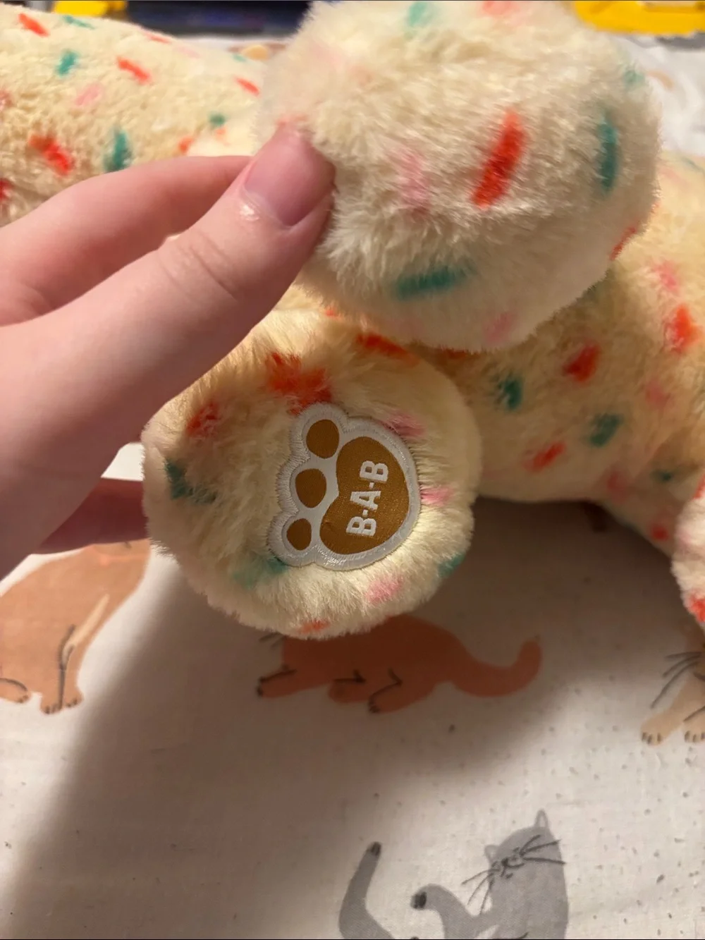 cookie bara build a bear plush